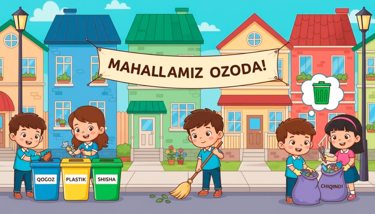 Mahalla tozaligi bo‘yicha rasm