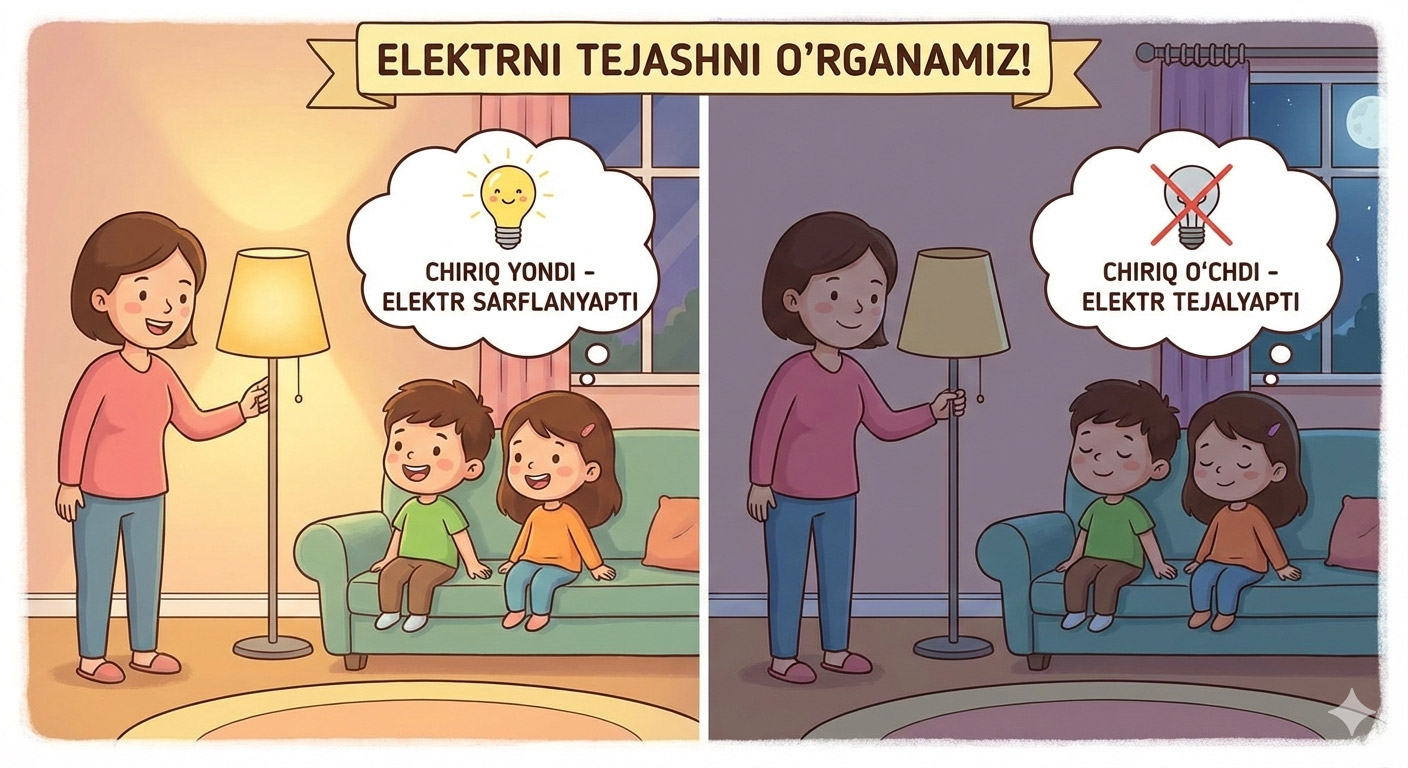 Chiroqni o‘chirish odati