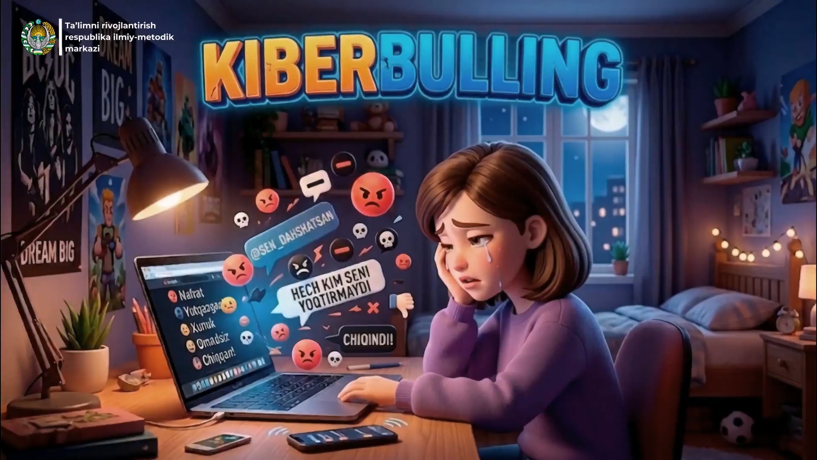 Internetda muloqot madaniyati va kiberbullingdan himoyalanish